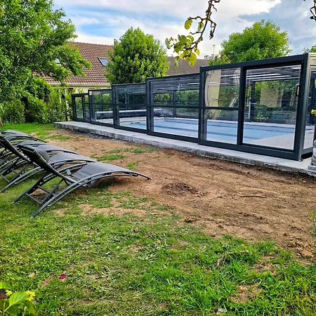 Maison 6 Avec Piscine Proche Cabourg Дом отдыха Petiville (Calvados)