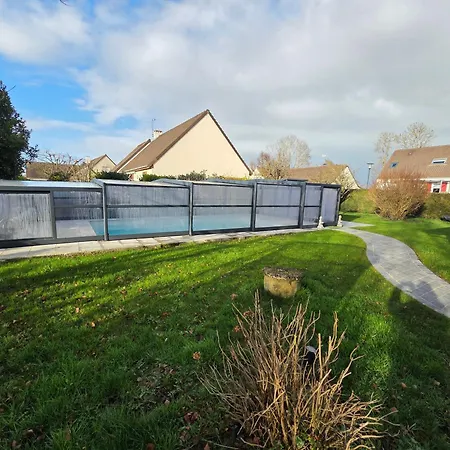 Ferienhaus Maison 6 Avec Piscine Proche Cabourg *