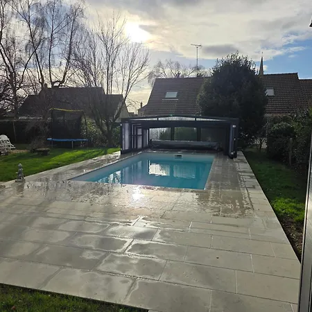 Ferienhaus Maison 6 Avec Piscine Proche Cabourg