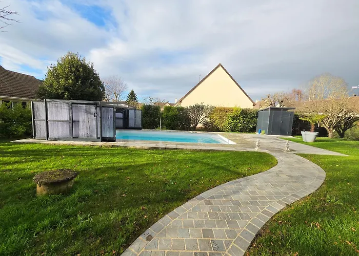 Maison 6 Avec Piscine Proche Cabourg * Petiville (Calvados)